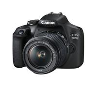 Canon EOS 2000D BK 18-55 IS II EU26 SLR Camera Kit 24.1 MP CMOS 6000 x 4000 pixels Black