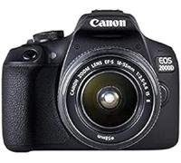 Canon EOS 2000D Kit 18-55mm IS II SLR Camera Black
