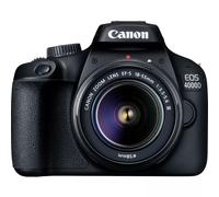 Canon EOS 4000D DSLR Camera with EF-S 18-55 mm f/3.5-5.6 III Lens
