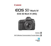 Canon EOS 5D Mark IV Instruction Manual