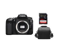 CANON EOS 90D Body + SANDISK Extreme Pro 256GB 170MB/s SDXC + Bag
