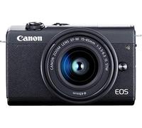 Canon EOS M200 MILC 24.1 MP CMOS 6000 x 4000 pixels Black EOS M200, 24.1 MP, 6000 x 4000 pixels, CMOS, 4K Ultra HD, Touchscreen, Black