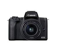 Canon EOS M50 Mark II + EF-M 15-45mm is STM Kit Black (Renewed)