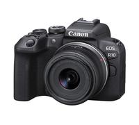 Canon EOS R10 + RF-S 18-45mm F4.5-6.3 IS STM MILC 24.2 MP CMOS 6000 x 4000 pixels Black