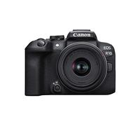 Canon EOS R10 Beginner-Friendly Mirrorless + RF-S 18-45mm F4.5-6.3 IS STM | Versatile RF mount for sports and wildlife; 24.2MP APS-C sensor, 1/16000 electronic shutter, RF-S 18-45mm lens included