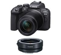 Canon EOS R10 Mirrorless Camera with RF-S 18-150mm STM Lens with EF-EOS R mount adapter