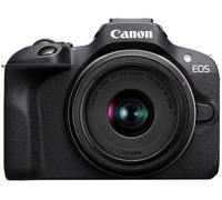 Canon EOS R100 24.1MP APS-C Mirrorless Camera with RF-S 18-45mm f/4.5-6.3 IS STM Lens - Black