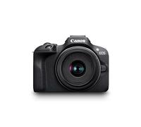 Canon EOS R100 - Compact Mirrorless Digital Camera - 24.1 MP, 4K Resolution - Dual Pixel CMOS AF, DIGIC 8 Processor - 6.5 FPS Continuous Shooting - Face & Eye Detection, Bluetooth, Wi-Fi, GPS