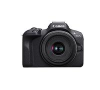 Canon EOS R100 Mirrorless Camera + RF-S 18-45mm F4.5-6.3 IS STM Lens - Black