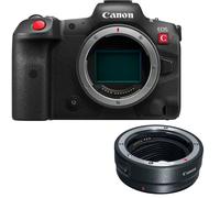 Canon EOS R5 C Mirrorless Cinema Camera with EF-EOS R mount adapter