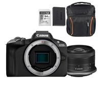 Canon EOS R50 black + RF-S 18-45 Holiday Kit | ✅5 years warranty