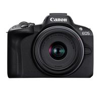 Canon EOS R50 Digital Camera with RF-S 18-45mm Lens - Black