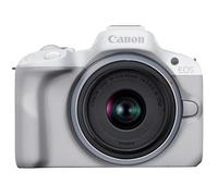 Canon EOS R50 Digital Camera with RF-S 18-45mm Lens - White