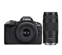Canon EOS R50 Mirrorless Camera with 18-45mm and 75-300mm Lenses