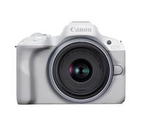 Canon EOS R50 + RF-S 18-45mm F4.5-6.3 IS STM Lens - Compact Mirrorless Digital Camera - 24.2 MP, UHD 4K Video, APS-C Sensor - 15 FPS Continuous Shooting - Vari-Angle Touchscreen - Bluetooth & Wi-Fi