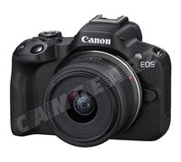 Canon EOS R50 + RF-S 18-45mm F4.5-6.3 IS STM Lens - Compact Mirrorless Digital Camera - 24.2 MP, UHD 4K Video, APS-C Sensor - 15 FPS Continuous Shooting - Vari-Angle Touchscreen - Bluetooth & Wi-Fi