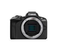 Canon EOS R50 Mirrorless Vlogging Camera (Body Only/Black) RF Mount 24.2 MP 4K Video DIGIC X Image Processor Subject Detection & Tracki