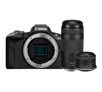 Canon EOS R50 + RF-S 18-45 + RF 75-300mm double zoom kit