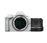 Canon EOS R50 White + RF-S 18-45mm IS STM