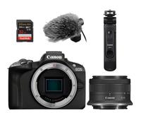 Canon EOS R50 zwart + RF-S 18-45mm Content Creator Kit | ✅ 5 years warranty at Photospecialist