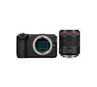 Canon EOS R6 V Mirrorless Compact Camera + RF 20-50MM F4L IS USM PZ Lens | Vlogging Kit with 7K Raw Video, Image Stabilisation & Open Gate Recording | Compatible with Canon RF Lenses