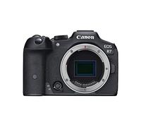 Canon EOS R7 Body - 32.5 MP APS-C CMOS Sensor - Dual Pixel CMOS AF II - In-Camera Compositing - UVC/UAC Compatible