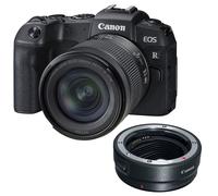 Canon EOS RP Mirrorless Digital Camera with RF 24-105mm f/4-7.1 IS STM Lens + EF-EOS R mount adapter - 2 Year Warranty - Next Day Delivery