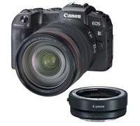 Canon EOS RP Mirrorless Camera with RF 24-105mm f/4L IS Lens with EF-EOS R mount adapter