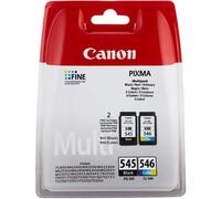 Canon Genuine Ink Cartridges PG-545/CL-546 - 2-pack blister Multi-Coloured For Selected PIXMA TR, TS, MX and MG Series