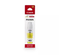 Canon GI-40. Type: Original Printing colours: Yellow Brand compatibility: Canon. Quantity per pack: 1 pc(s) Package type: Box