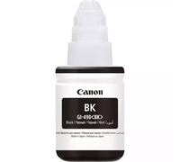 Canon GI-490BK. Printing colours: Black Brand compatibility: Canon Capacity: 130 ml. Quantity per pack: 1 pc(s)
