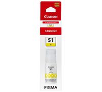 Canon GI-51Y Original Yellow Canon GI-51 Ink Bottle - 4548C001