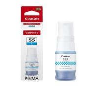 Canon GI-55C Cyan Ink Bottle - Genuine Ink - Compatible MAXIFY GX1050/GX2050