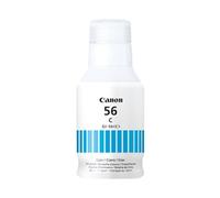 Canon GI-56C Cyan Ink Bottle - Genuine Ink - Compatible with MAXIFY GX6050/GX6150/GX7050/GX7150/GX5050/GX3050/GX4050/GX6550/GX5550