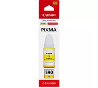 Canon GI-590 Yellow Ink Bottle. Brand compatibility: Canon Product colour: Yellow Capacity: 70 ml. Quantity per pack: 1 pc(s)
