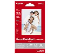 Canon GP-501 Glossy Photo Paper 4x6"/10x15cm (100 Sheets) - Ideal for Photo Printing, Durable Prints - Compatible with Canon Inkjet Printers