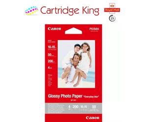 Canon GP-501 Glossy Photo Paper 4x6 - 50 Sheets for PIXMA IP2850