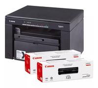 Canon i-SENSYS MF3010 3-in-1 Mono Laser Printer + 2 Black Toner Cartridges