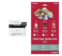 Canon i-SENSYS MF655Cdw Wireless Colour Multifunction Laser Printer - A4, Print, Copy, Scan - 21 ppm print speed, LCD Touch Screen - Wi-Fi Connectivity, Scan to Cloud - Office Printer