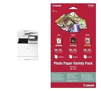 Canon i-SENSYS MF842Cdw All-in-One Colour Laser Printer - Wireless, PC Connected & Network - A4 Print, 38ppm, Copy, Scan, Fax & ADF - Secure & Sustainable - Office Printer & 10 x 15 cm Photo Paper