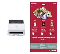 Canon imageFORMULA R30 Document Scanner | Double-sided Scanning with USB for Home & Office | 60 Sheet Feeder | Easy Driverless Setup with Built-in Canon CaptureOnTouch Lite Software | Supports OCR