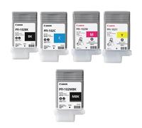 Original Multipack Canon imagePROGRAF LP17 Printer Ink Cartridges (5 Pack) -0894B001AA