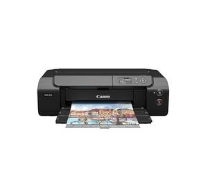 Canon imagePROGRAF PRO-310 A3+ Printer Colour Inkjet Printer Photo Printer (DIN A4, A3+, 4800 x 2400 DPI, 7.5 cm LCD, Wi-Fi, LAN, USB, AirPrint, Print App, 10 Separate Ink Tanks), Black