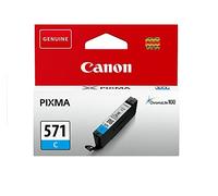 Canon CLI-571 Cyan Ink Cartridge (0386C001) - Standard Yield For PIXMA MG5750