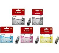 Canon Ink Cartridge PGI520PGBK, CLI521BK, CLI521C CLI521M, CLI521Y CLI521GY, LOT