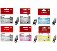 Canon Ink Cartridge PGI520PGBK, CLI521BK, CLI521C CLI521M, CLI521Y CLI521GY, LOT