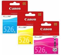 Canon Ink Cartridge PGI525PGBK, CLI526BK, CLI526C CLI526M, CLI526Y CLI526GY, LOT