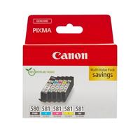 Canon 2078C007 ink cartridge 5 pc(s) Original Black, Blue, Cyan, Magenta, Yellow
