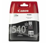 Canon Ink - PG-540 Genuine Black Printer Ink Cartridge - Prints Up to 180 A4 Pages (1 x Cartridge) - Compatible with PIXMA MX, MG & TS