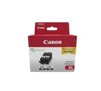 Canon Ink - PGI-550XL Genuine Printer Ink Cartridges 2 Pack (2 x Black) - Prints up to 500 A4 Pages